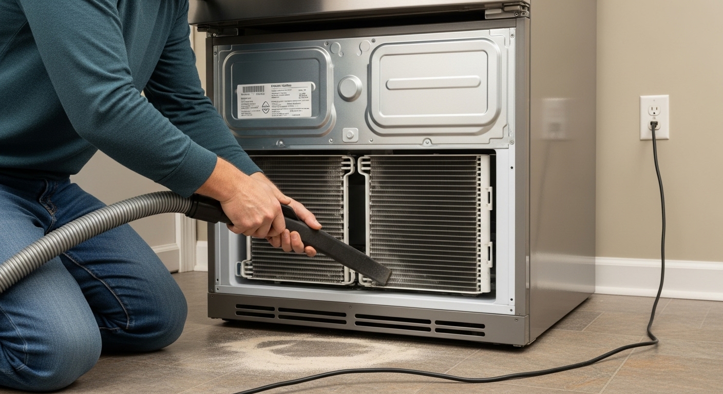 refrigerator coil cleaning maintenance burnaby