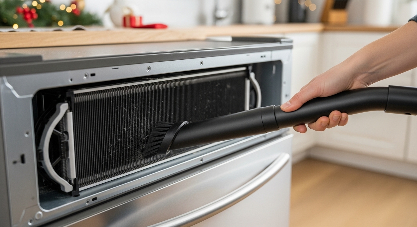 Refrigerator maintenance coil cleaning DIY