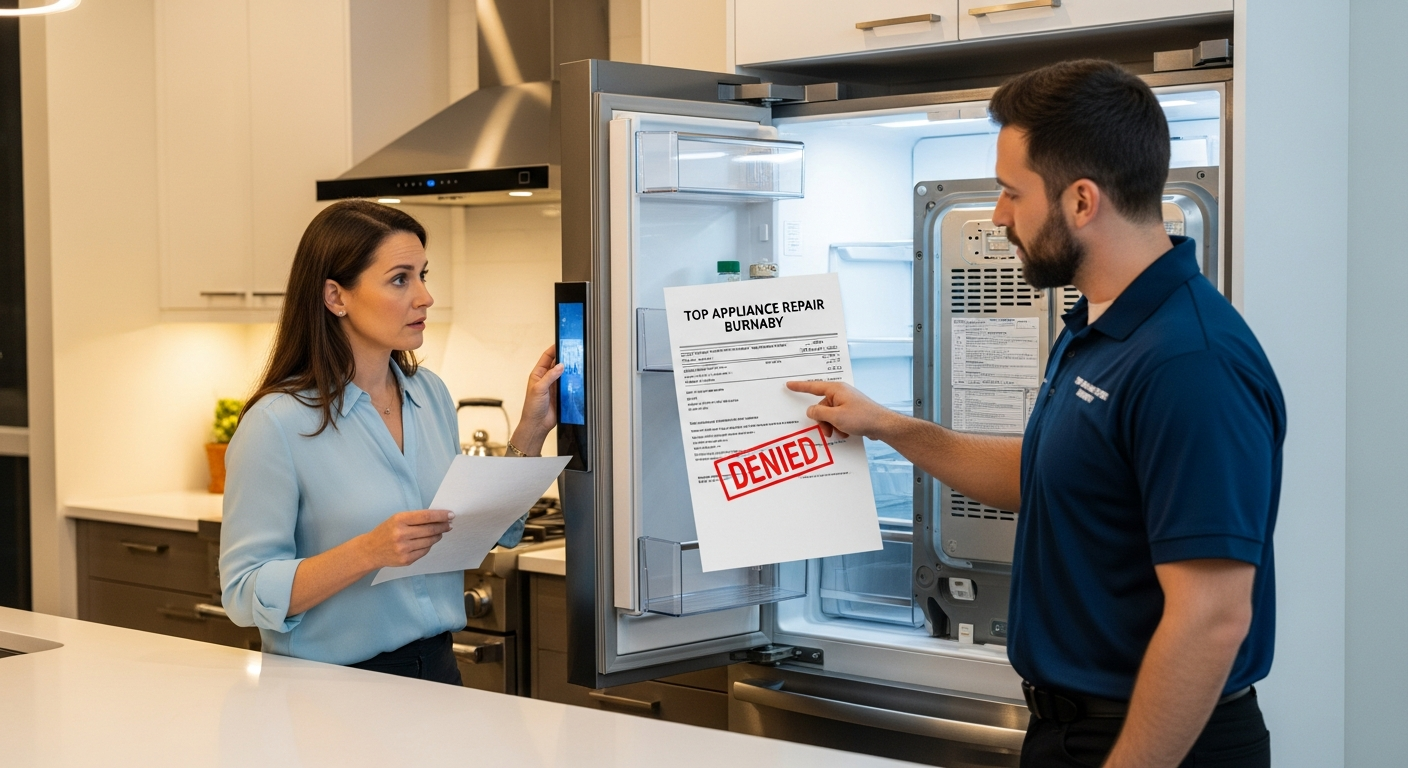 Denied Appliance Warranty Claim Frustrated Homeowner