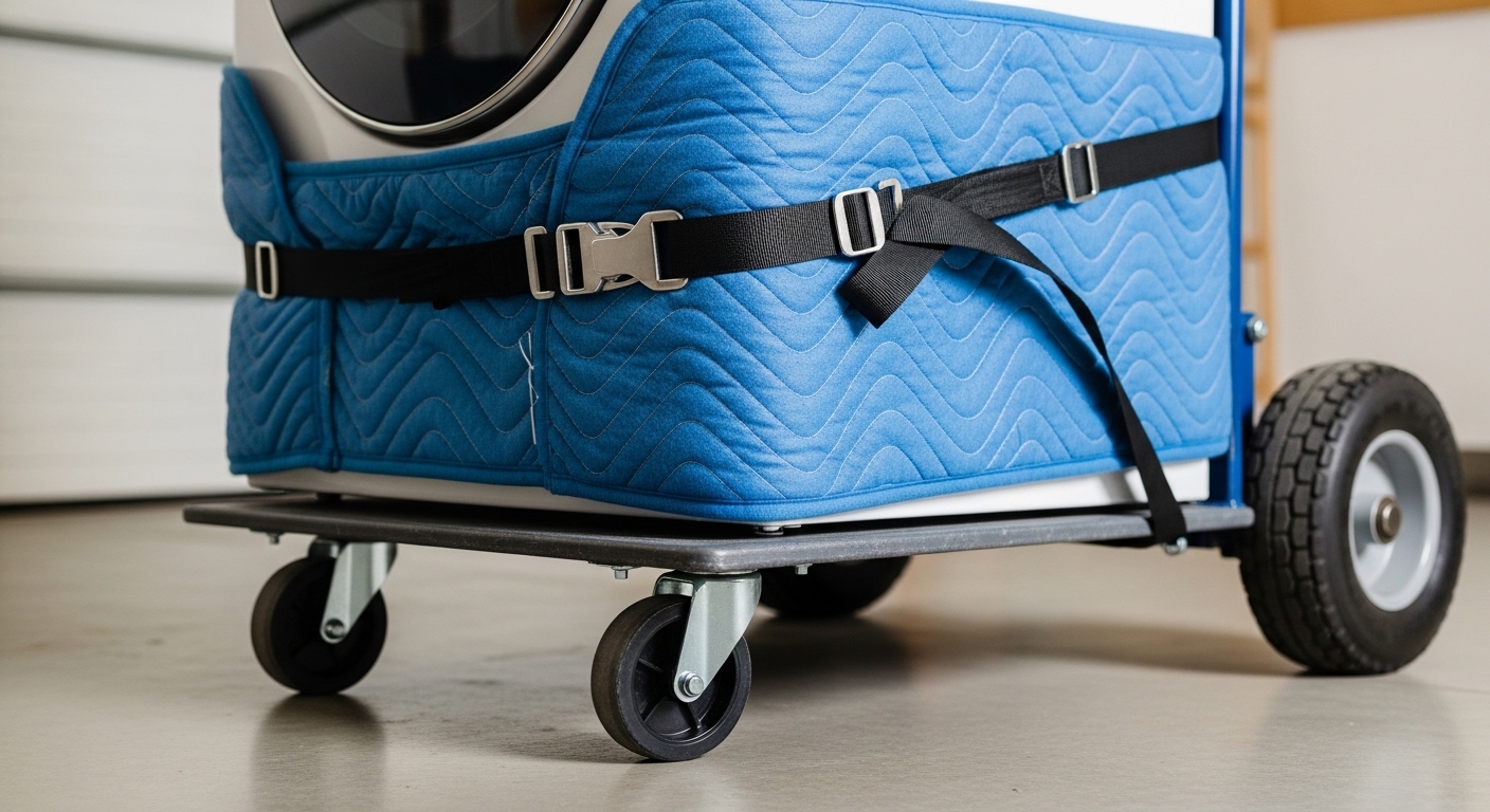 Heavy duty appliance dolly used for moving equipment