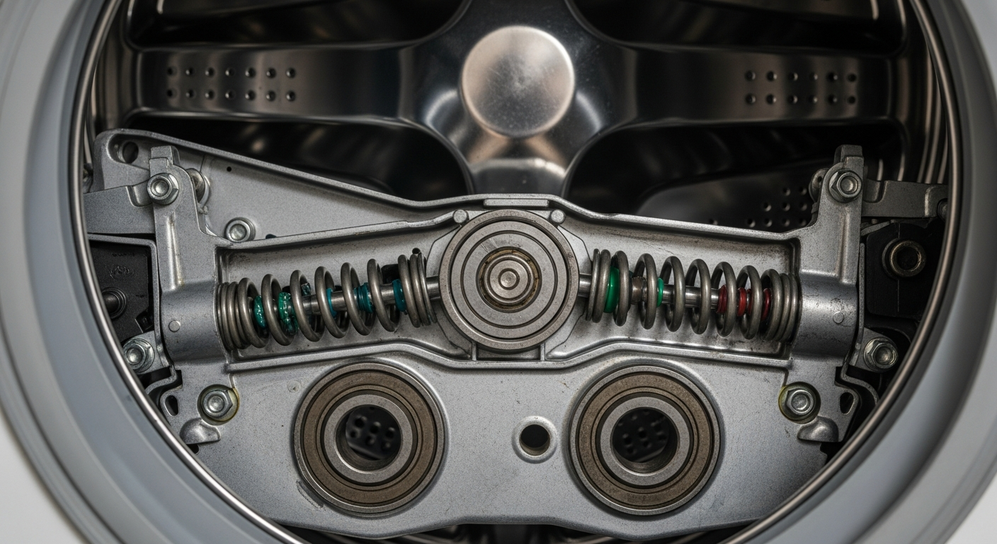 Washing machine drum internal mechanisms